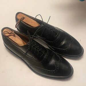 Allen Edmonds Birmingham Wingtip Oxford Shoes Men’s size 9.5 C Black Leather